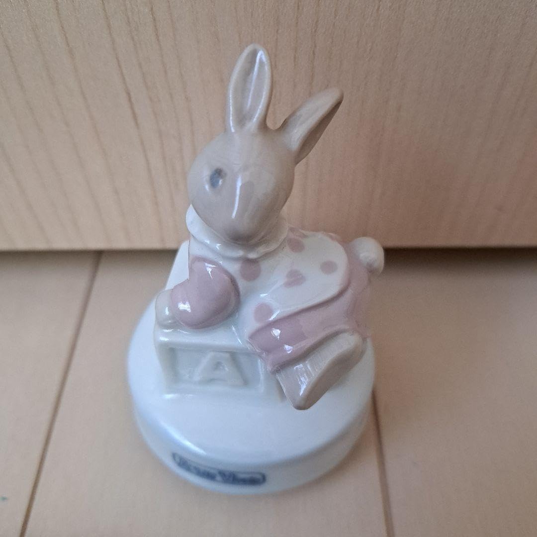 すわのね オルゴール 月にウサギ 黒 【公式通販】